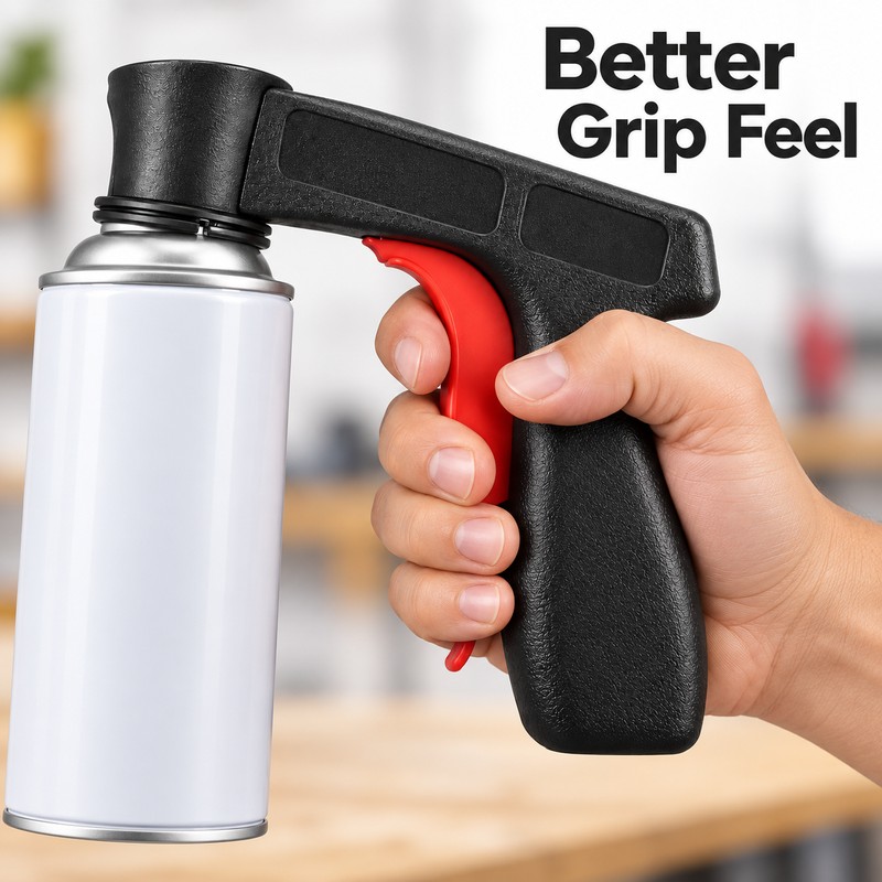 Portable Spray Can Trigger Handle Grip – Reusable Aerosol Paint