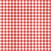 20 Napkins 33 x 33 cm Checked Red White Gingham