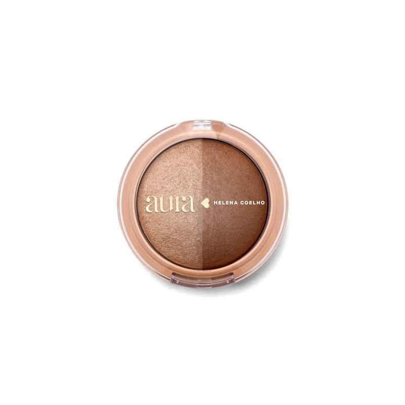 Helena Coelho Duo Blush Tan-Tastic for Women, Highly Pigmented, Satin