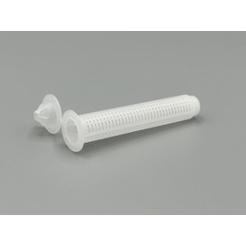 NOLDAR | Mesh Sleeves for Composite Mortar Plastic. Anchor Sleeve for Brick/Hollow Concrete. Sieve Sleeves 12 x 80 mm for M6 / M8 Threaded Rod (Pack of 8)