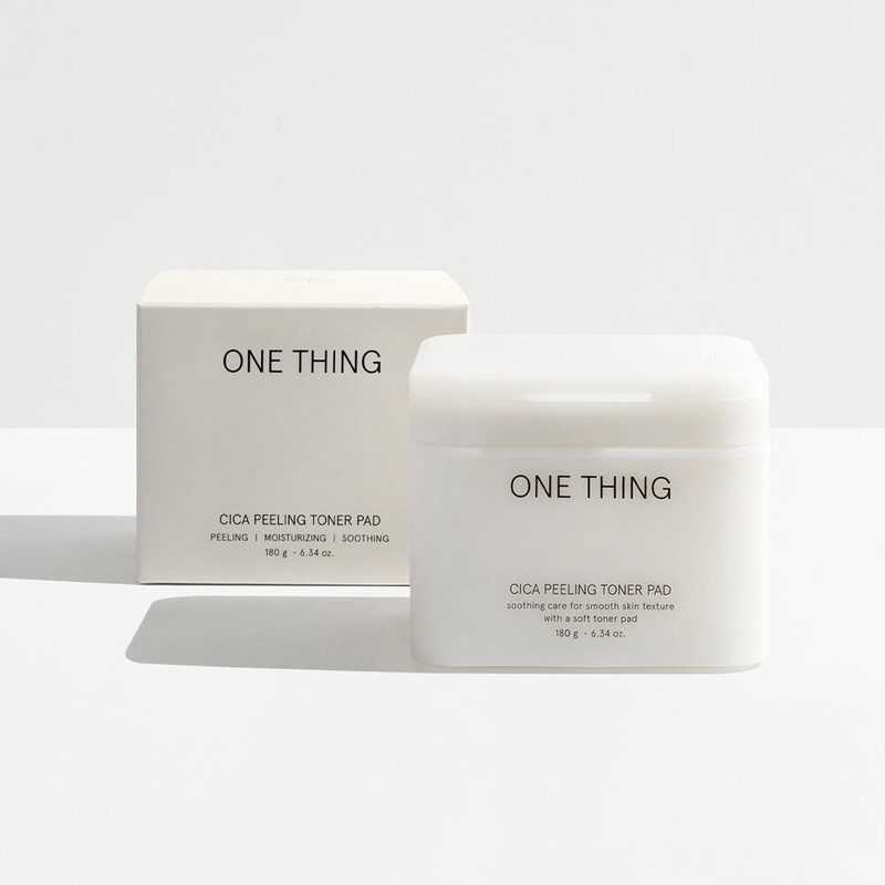 ONE THING Cica Peeling Toner Pad 65 Sheets - ONE