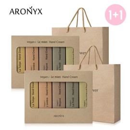Vegan Eye Le Miang Hand Cream 5-Piece Set x 2 + Shopping Bags x 2 / 비건아이 르미앙 핸드크림 5종세트x2개+쇼핑백x2개