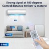 YT1F New AC Universal Remote Control for Gree Airlux Trane