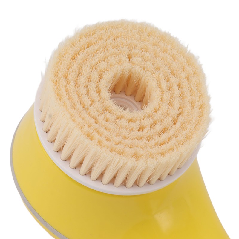 Electric Bath Brush Exfoliating Multifunctional with 6 Attachments Auto Rotation