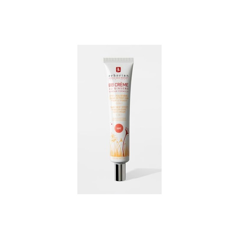 Erborian BB Cream with Ginseng, Tan (Dore) - Lightweight Buildable