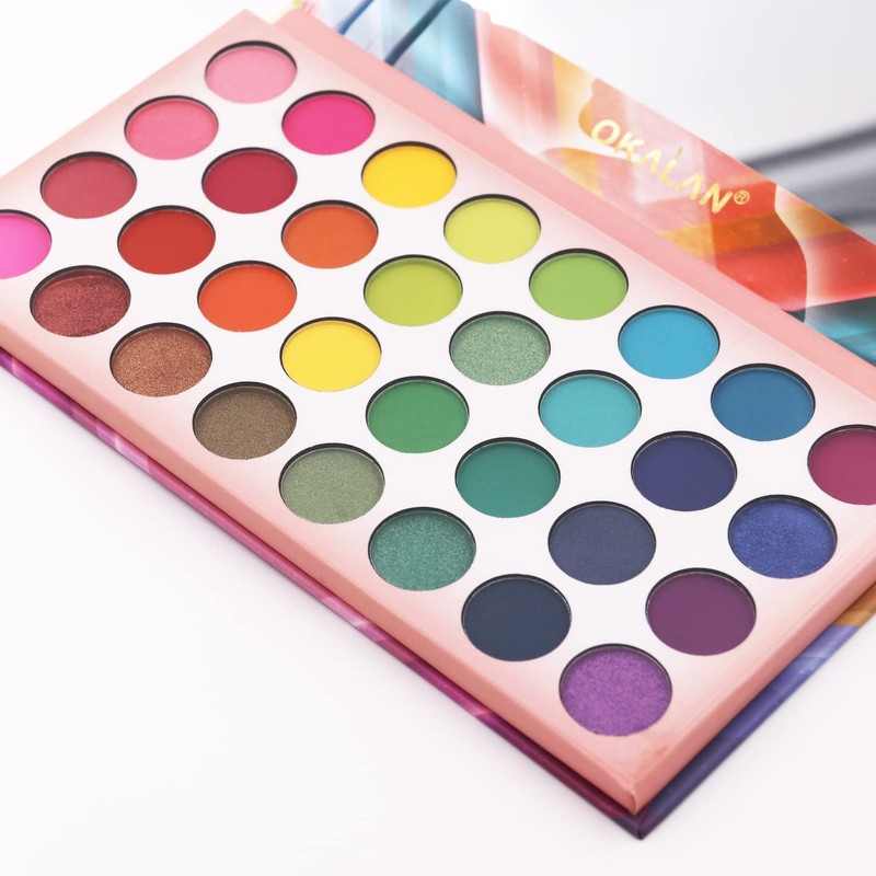 TWOMODE Eyeshadow Palette 32 Color Shimmer Matte Eye Shadow Palletes