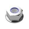 Self-locking flange nut with locking teeth DIN6926 A2 V2A stainless