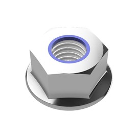 Self-locking flange nut with locking teeth DIN6926 A2 V2A stainless steel pack of 25 M6