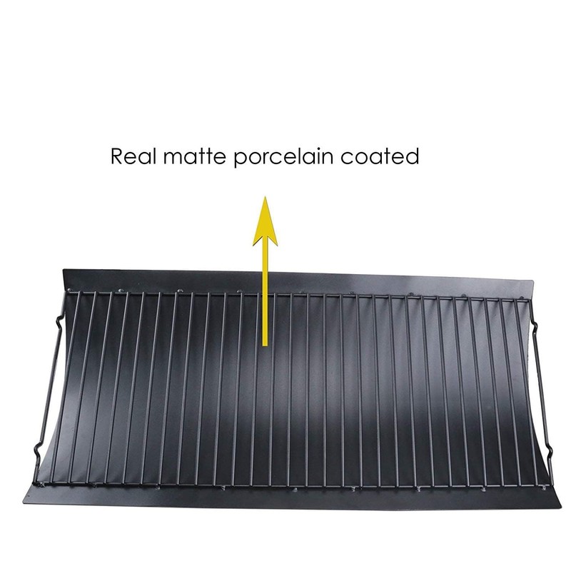 Uniflasy 20 Inches Ash Pan Replacement for Chargriller 5050, 5072,