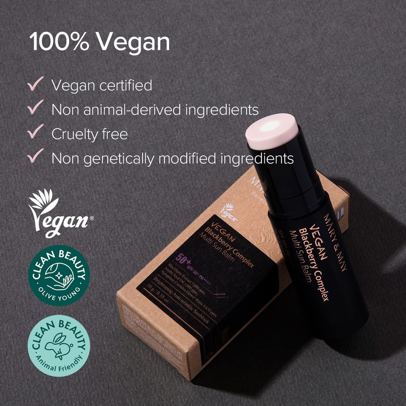 Mary&May Vegan Blackberry Complex Multi Sun Balm SPF50+ PA++++ –