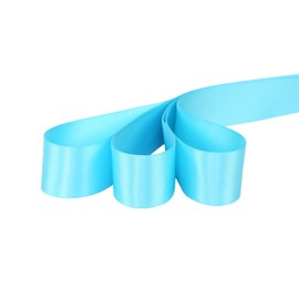 Ribbonitlux 1.5" wide Double Face Satin Ribbon 25 Yards (340-Turquoise）, Set For Gift Wrapping, Party Decor, Sewing Applications, Wedding and Craft