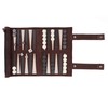 Sondergut Roll-Up Suede Backgammon Game (Color-Mocha)