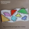 Light Experiment Loose Parts Learning Kit, Light Table Transparent Materials,