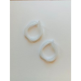 Jura (36cm) Milk Hose Tubes, Connectors and Venting Tip Parts Accessories Kit. 2 x (36cm) Milk Hose Tubes, 2 x #72249, 1 x #71866