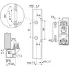 Blum Aventos HK-S Front Mounting Furniture Fittings Nickel-Plated Steel Pack