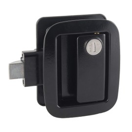 AP Products 013-529 Bauer Horse Trailer Lock - LH, Black