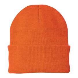 Port & Company CP90 - Knit Cap (Neon Orange)