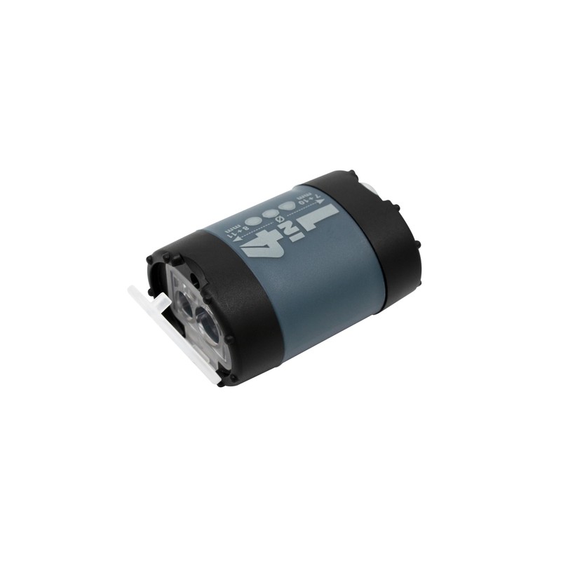 KUM AZ1028316-S - Pencil Sharpener with Container 4-in-1 Black, 3