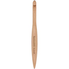 JubileeYarn Ergonomic Bamboo Crochet Hook - 10mm - 1 Unit