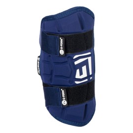 G-Form Elite Speed Baseball Leg Guard - Batter's Leg Guard with Adjustable Straps - White, Adult (One Size Fits All)