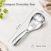 Slotted Draining Spoon, 5 in 1 Multifunctional 316 Stainless Steel