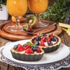 6 PCS Ø 10 cm Mini Tart Tins, 10×2 cm