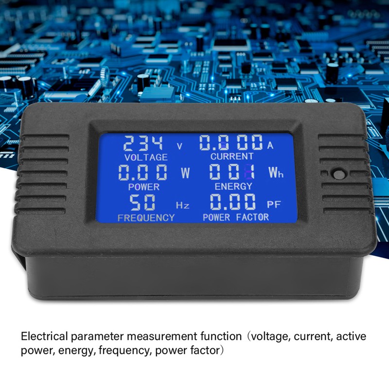 PEACEFAIR PZEM-020 AC Multifunction Digital Meter Power Energy Voltage Current