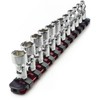 CROM Universal Flex Socket Set - 1/4 Inch Drive 6-Point