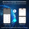 AI Translation Earbuds Real Time, Language Translator Earbuds, 144 Languages