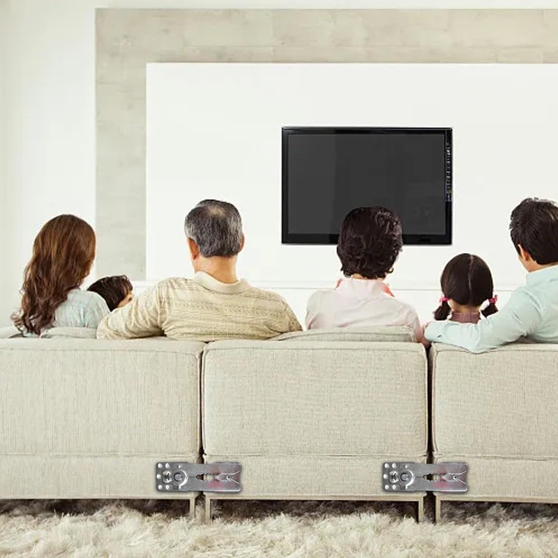 HOWDIA 2 Pack Sectional Couch Connector Screws, Heavy Duty Sofa