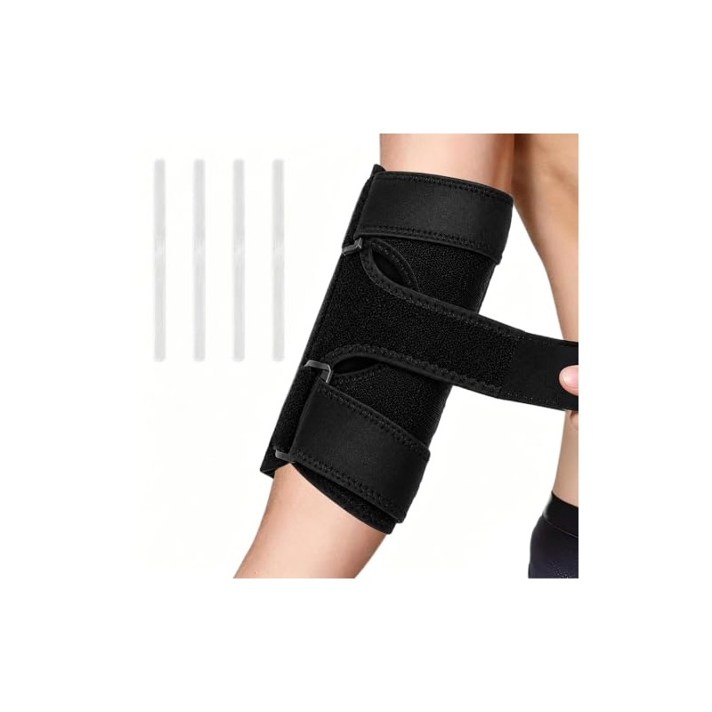 2 Pcs Men Women Elbow Splint, Adjustable Elbow Brace for