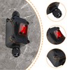 Waterproof Inline Switch, AC250V 20A DPST 4-Pin Machine Push Button