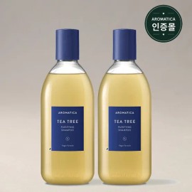 아로마티카 [공식]아로마티카 티트리 퓨리파잉 샴푸 400ml 더블기획 [Aromatica] Tea Tree Purifying Shampoo 400ml Double Plan