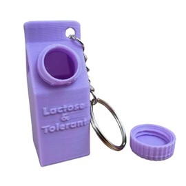 AIXXCUVQ Practical Pill Container Keychain For Easy Medication Access Anytime ABS Keychain Clothing Bag Accessories Or Wallet