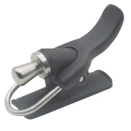 OZXNO 1Pcs Sea Fishing Casting Trigger Plastic Surf Fishing Trigger Aid Black Fixed Spool Casting Aid Fishing Rod Clamp Thumb Button Trigger