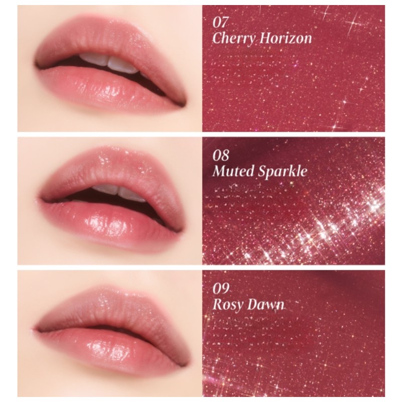 TILNUS Sunlit Pearl Lip Grow 3g, Color:12 Crimson Ray