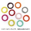 NSKR-038 Carabiner Round Shape 0.9 inch (24 mm) Color Mixed,