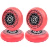 AOWISH 4-Pack Inline Skate Wheels Outdoor Asphalt Formula 90A Aggressive