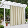 NICETOWN Indoor & Outdoor Curtain for Porch Waterproof, Room Divider