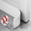 2 Pack Door Sweep, Door Draft Stopper, Self Adhesive Weather