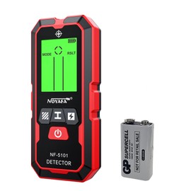 NOYAFA Stud Finder Wall Scanner Detector, Electronic Wall Wood Metal Stud Locator, HD LCD Display and Audio Alarm for The Center & Edge of Metal, Studs, AC Wire, and Pipe Detection