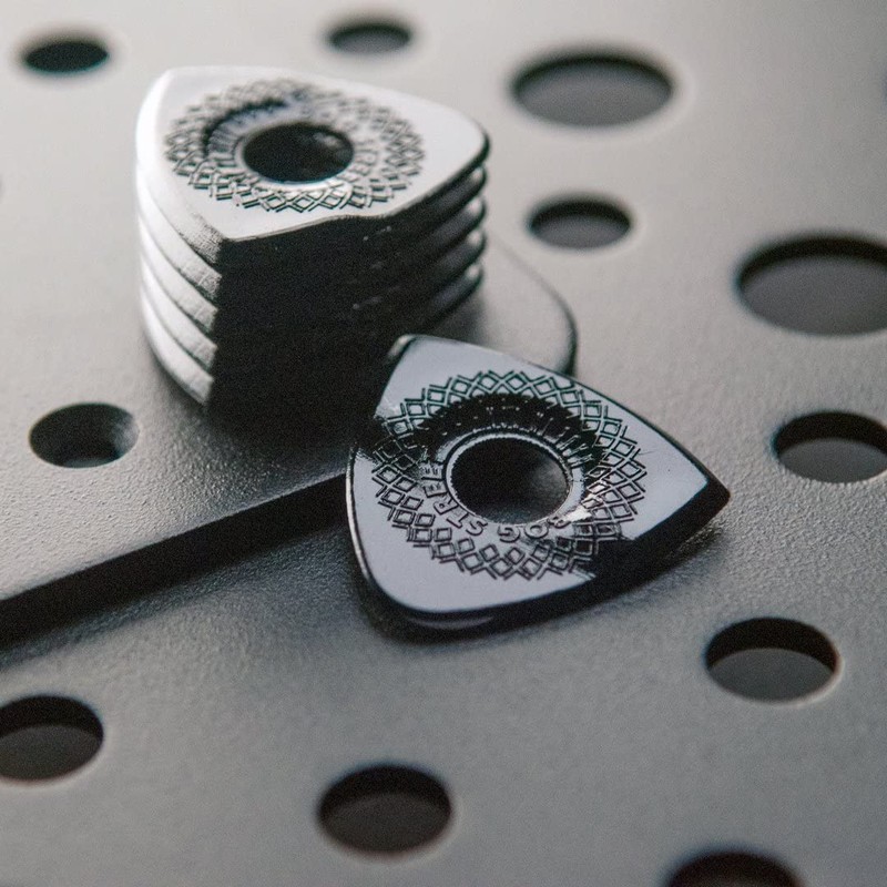 Bog Street AXE BLADE ULTEM-TAK Ergonomic Guitar Picks, Heavy, One