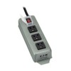 Tripp Lite 3SP Waber Power Strip Metal 5-15R 3 Outlet