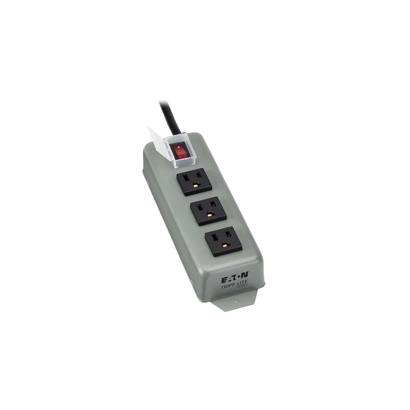 Tripp Lite 3SP Waber Power Strip Metal 5-15R 3 Outlet