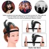 WLLHYF Feather Headwear Headband Flapper Headpiece Black Headpiece 1920s Fashion