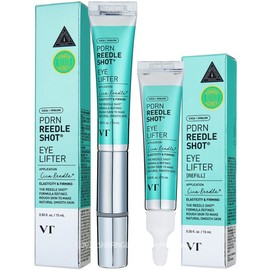 VT PDRN Riddle Shot Eye Lifter Vibration Eye Cream (Main Product: 15ml + Refill: 15ml) / 브이티 PDRN 리들샷 아이 리프터 진동 아이크림 본품15ml + 리필15ml
