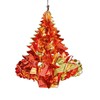 Foil Ceiling Decorations Red / Gold Christmas 2 Tone -
