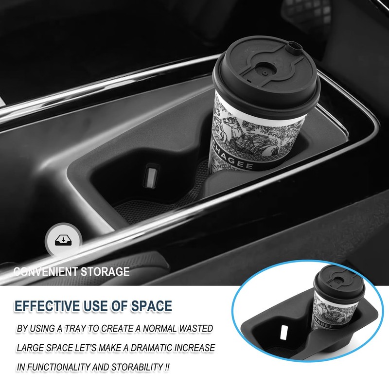 2023-2025 2026 ID.4 Center Console Cup Holder for 2026 VW