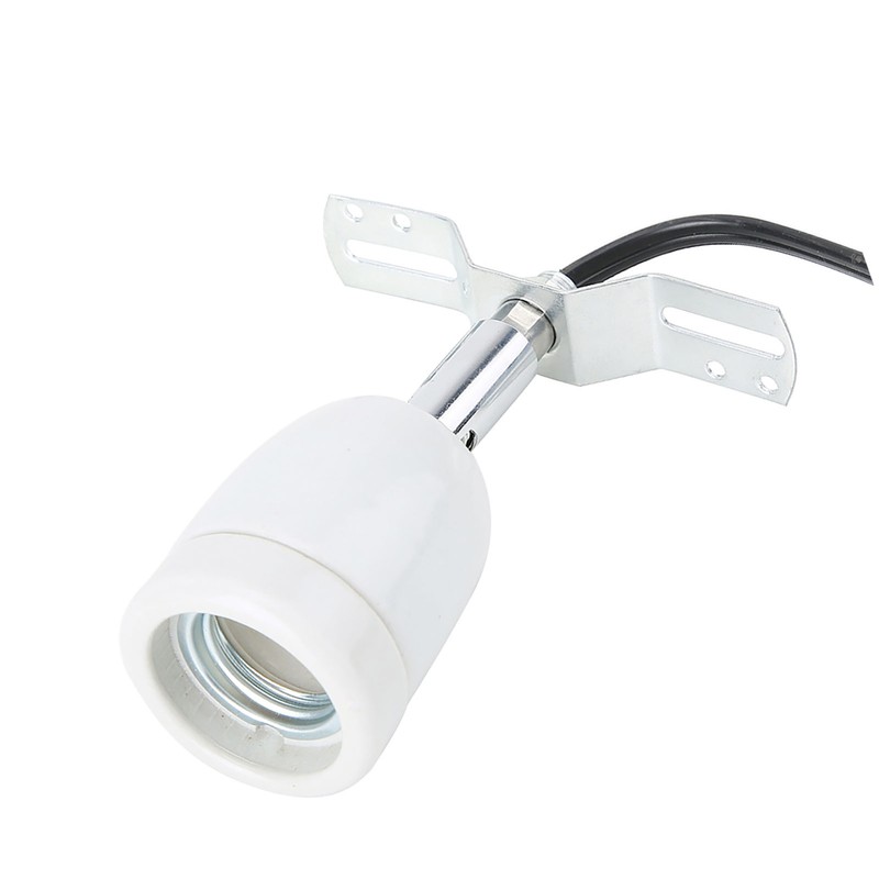 E27 Rotatable Reptile Pet Clip Heat Lamp Bulb Base Socket