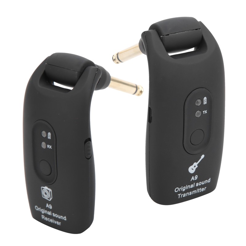 Guitar Transmitter Receiver Wireless System A9 2.4GHz USB Cable Musical